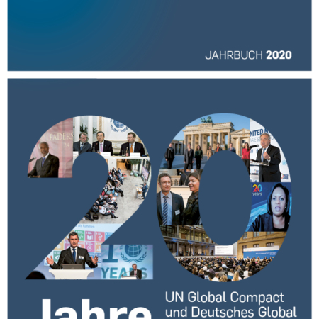 Cover Jahrbuch Global Compact Deutschland 2020